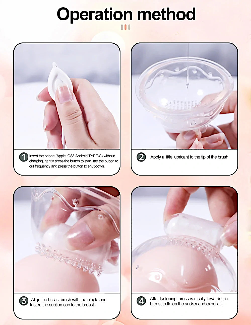 12 Vibration Modes 2-in-1 Type-C Breast and G-Spot Stimulator