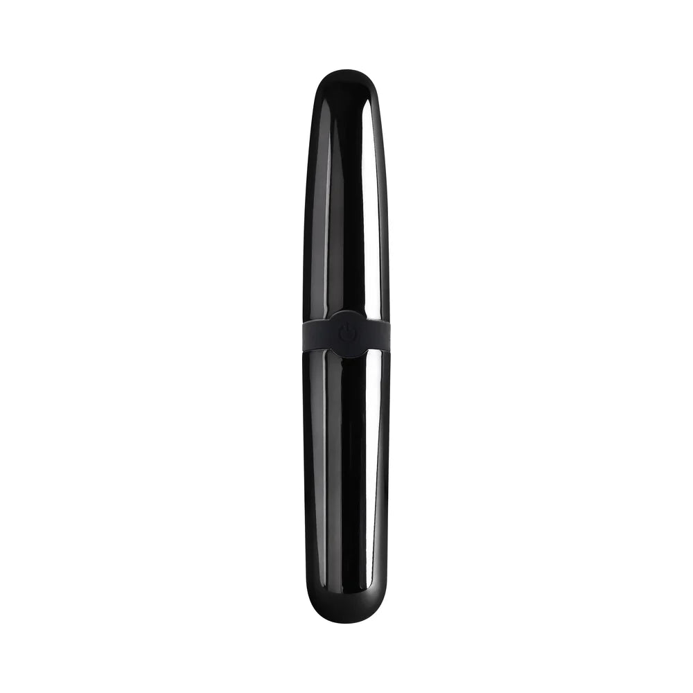Selopa Buzz Buddy Rechargeable Vibe Silicone Black Chrome