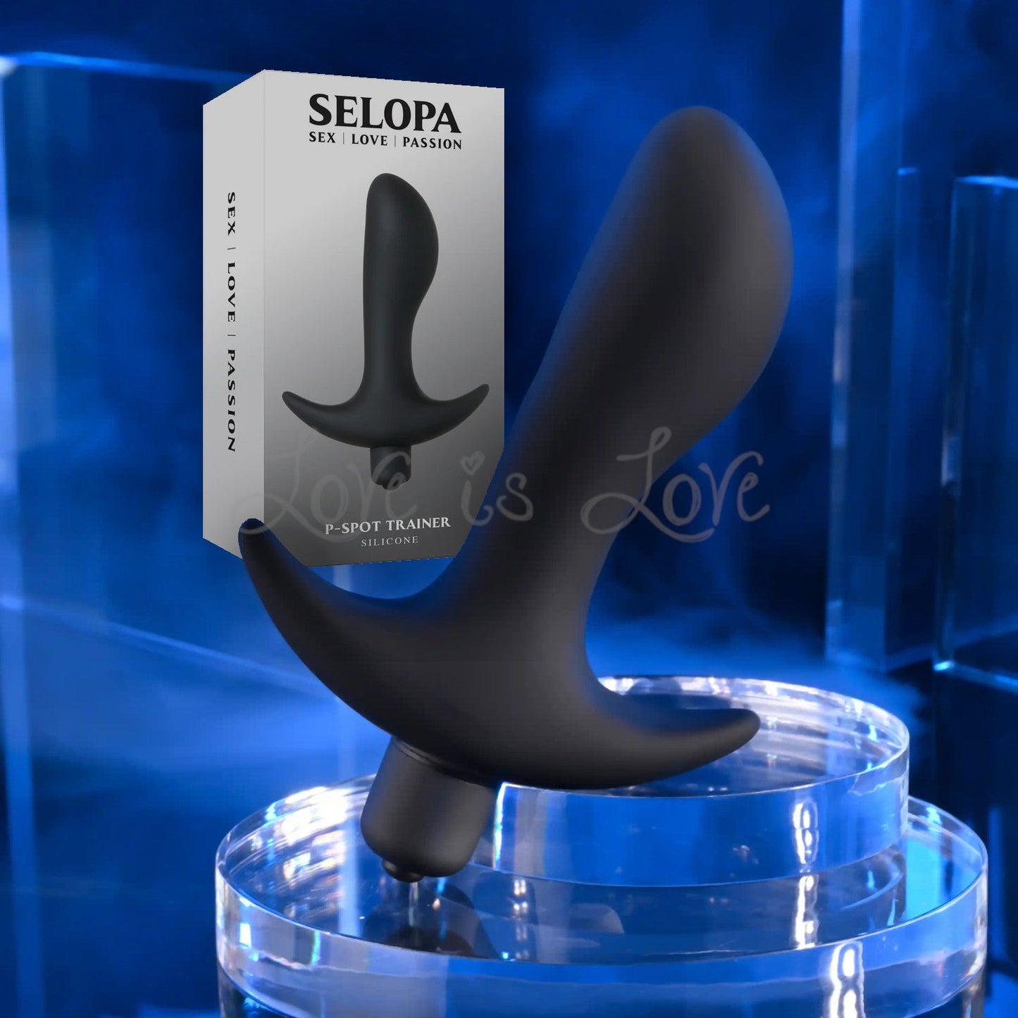 Selopa P-Spot Trainer Silicone Battery Operated Prostate Vibrator