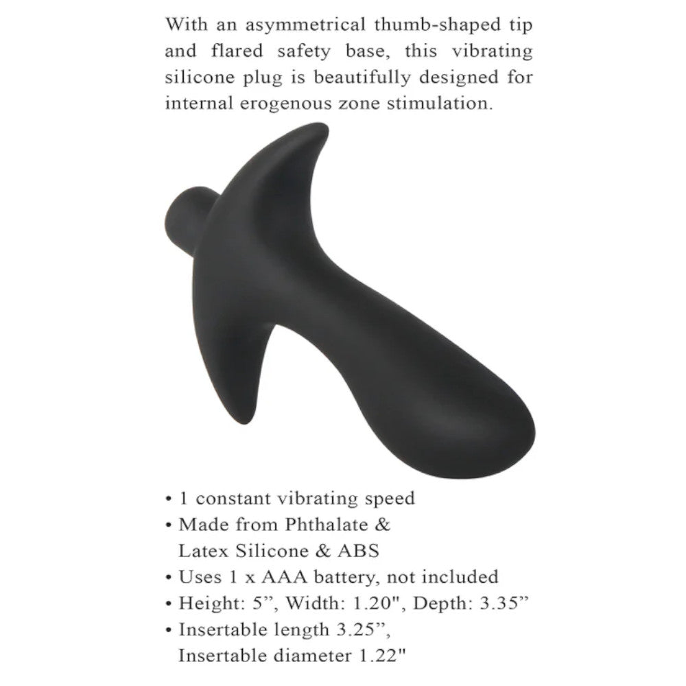 Selopa P-Spot Trainer Silicone Battery Operated Prostate Vibrator