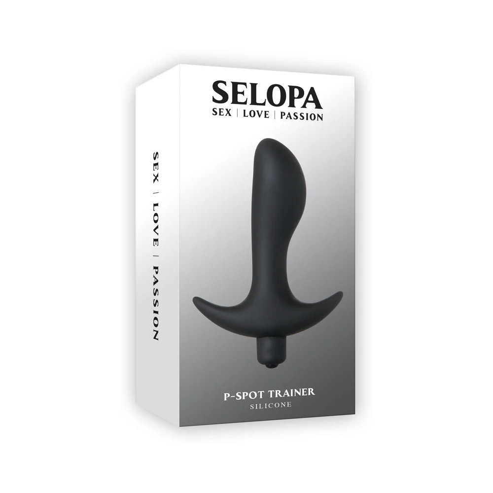 Selopa P-Spot Trainer Silicone Battery Operated Prostate Vibrator