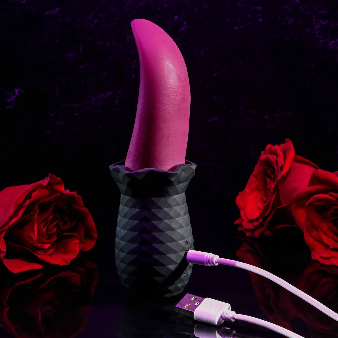 Selopa Tongue Teaser Rechargeable Silicone Vibrator