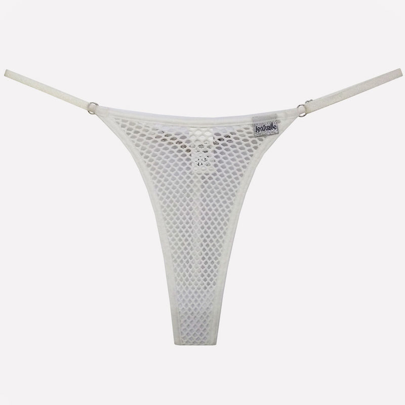 Sensualle Tanga Furadinha White [Limited Time Offer]