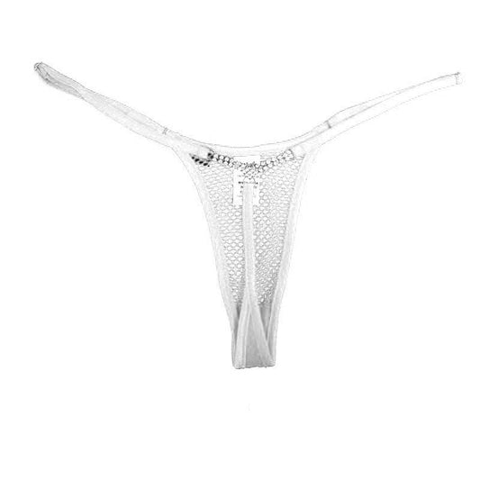 Sensualle Tanga Furadinha White [Limited Time Offer]