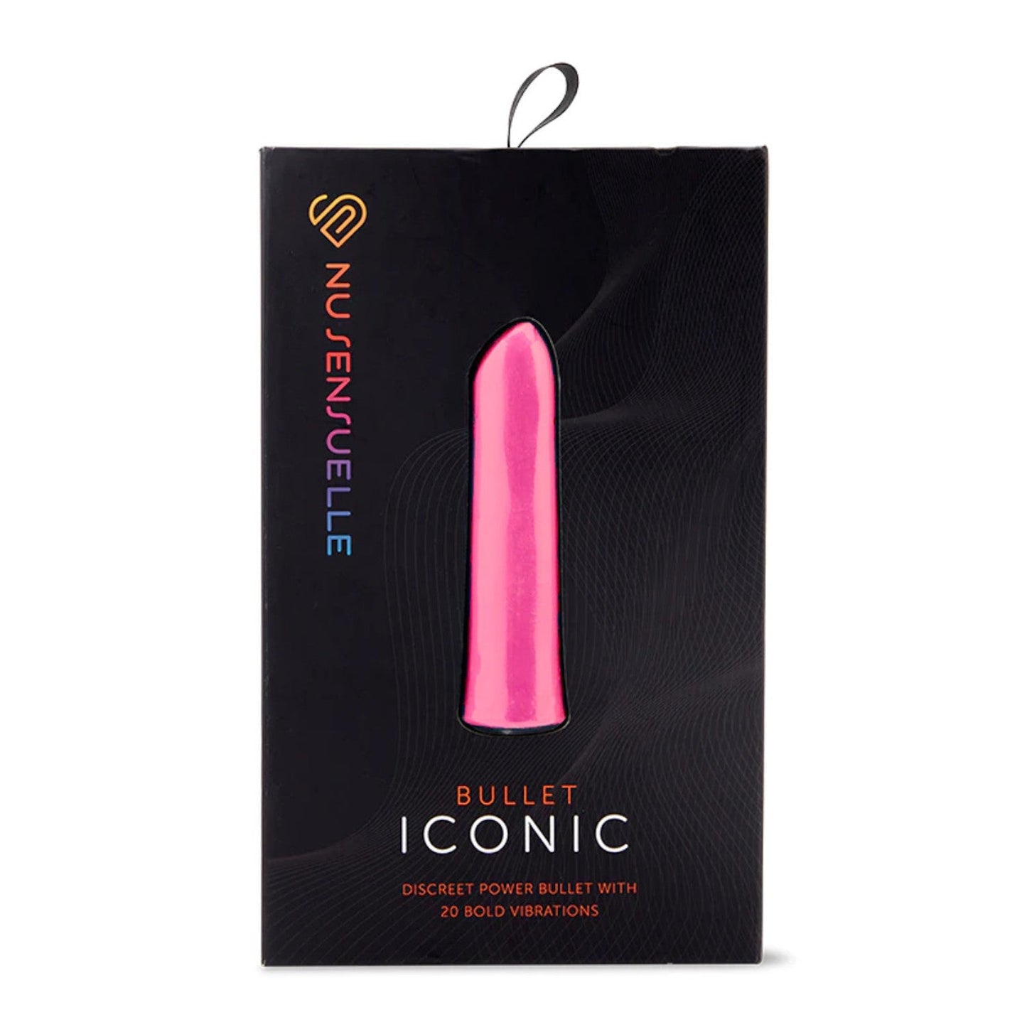 Sensuelle Iconic Silicone Bullet Vibrator Deep Pink