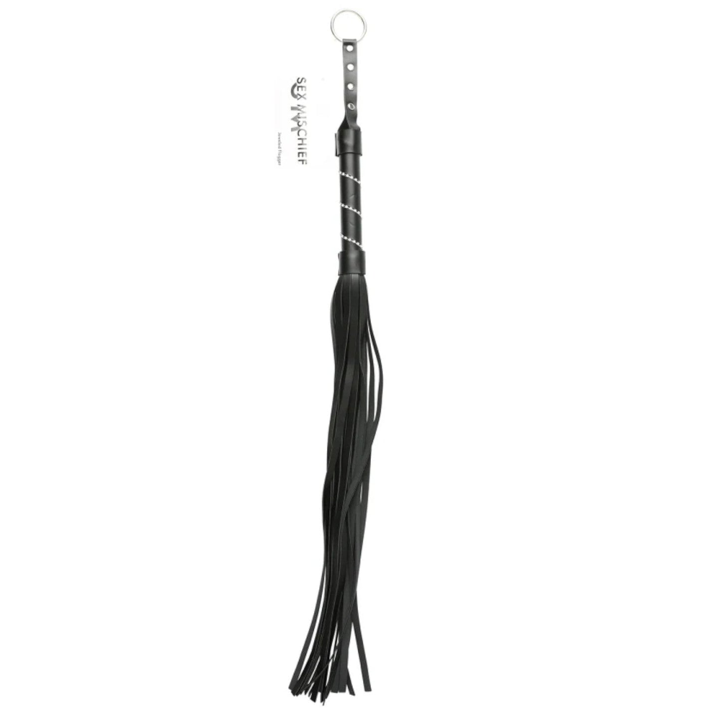 Sex & Mischief Jeweled Flogger 30 Inch 76.2 Cm