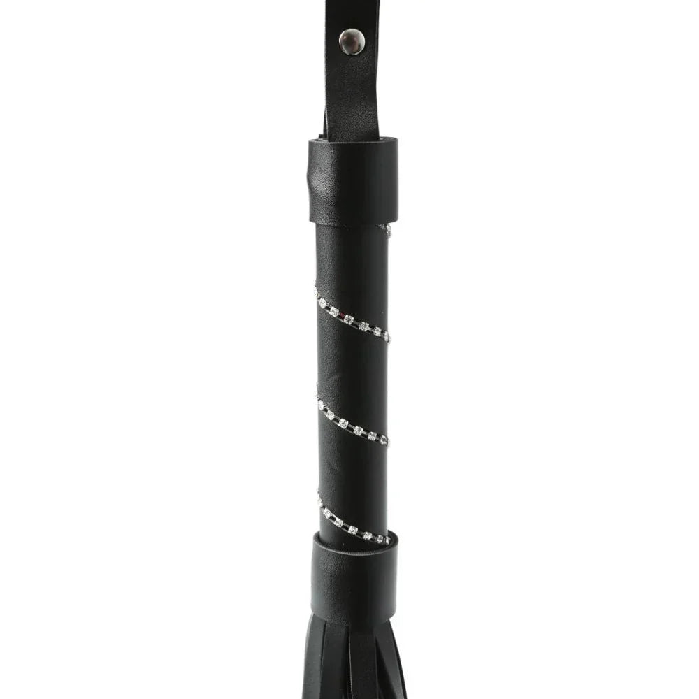 Sex & Mischief Jeweled Flogger 30 Inch 76.2 Cm