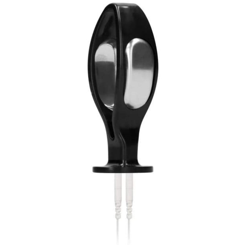 Shots Electroshock E-Stimulation Hollow Butt Plug Black [Limited Time Offer]