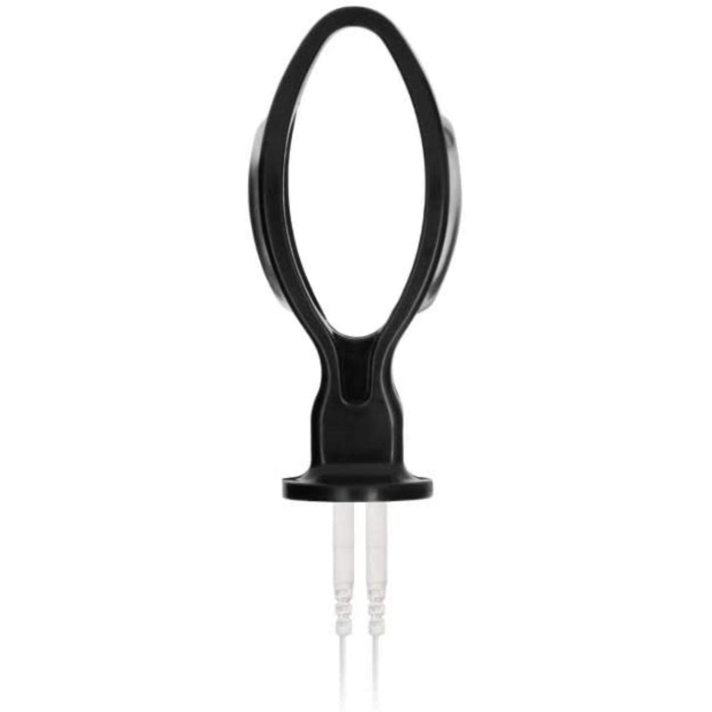 Shots Electroshock E-Stimulation Hollow Butt Plug Black [Limited Time Offer]