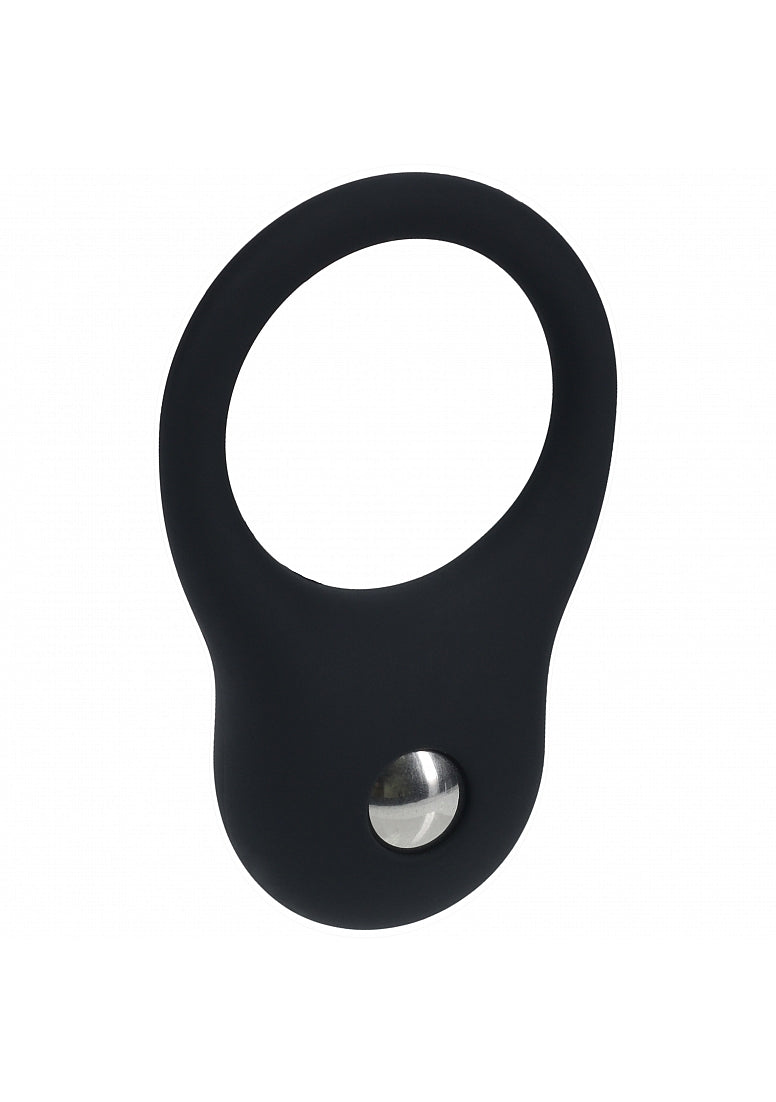 Shots LEVELZ Silicone Training Cock Ring Black Small