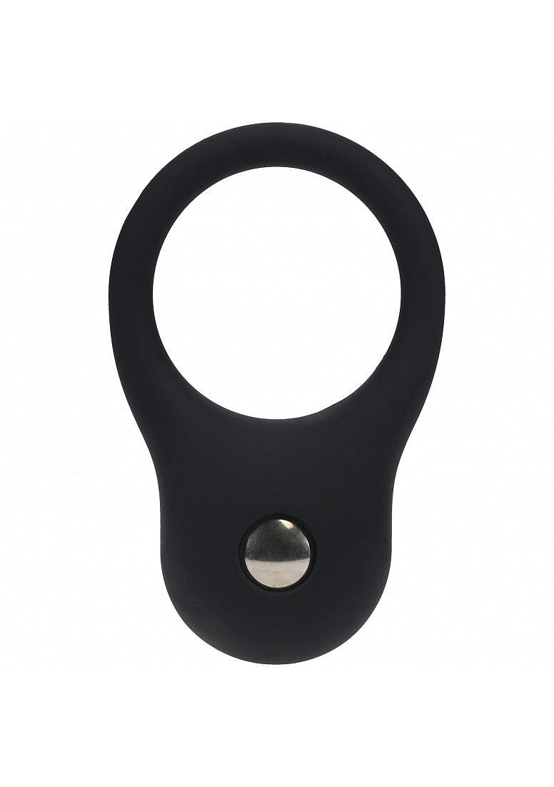 Shots LEVELZ Silicone Training Cock Ring Black Small