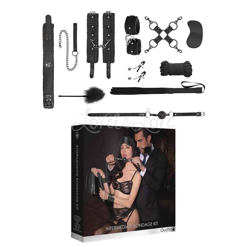 Shots Ouch?Intermediate Bondage Kit [Authorized Dealer]