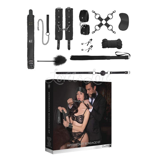 Shots Ouch?Intermediate Bondage Kit [Authorized Dealer]