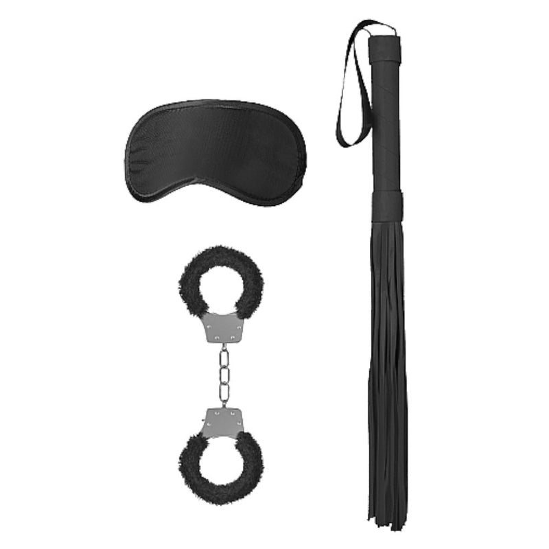 Shots Ouch! Introductory Bondage Kit #1 Black