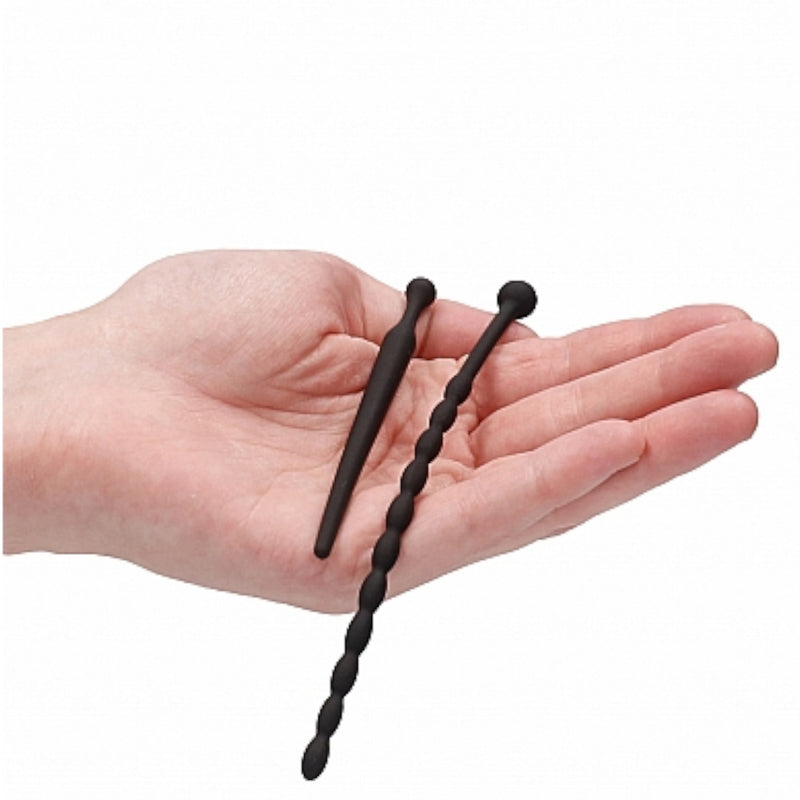 Shots Ouch Silicone Beginners Plug Set Urethral Sounding