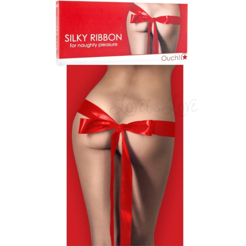 Shots Ouch!?Silky Ribbon Red
