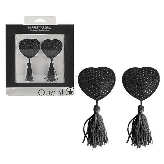 Shots Ouch! Nipple Tassels Heart Shaped