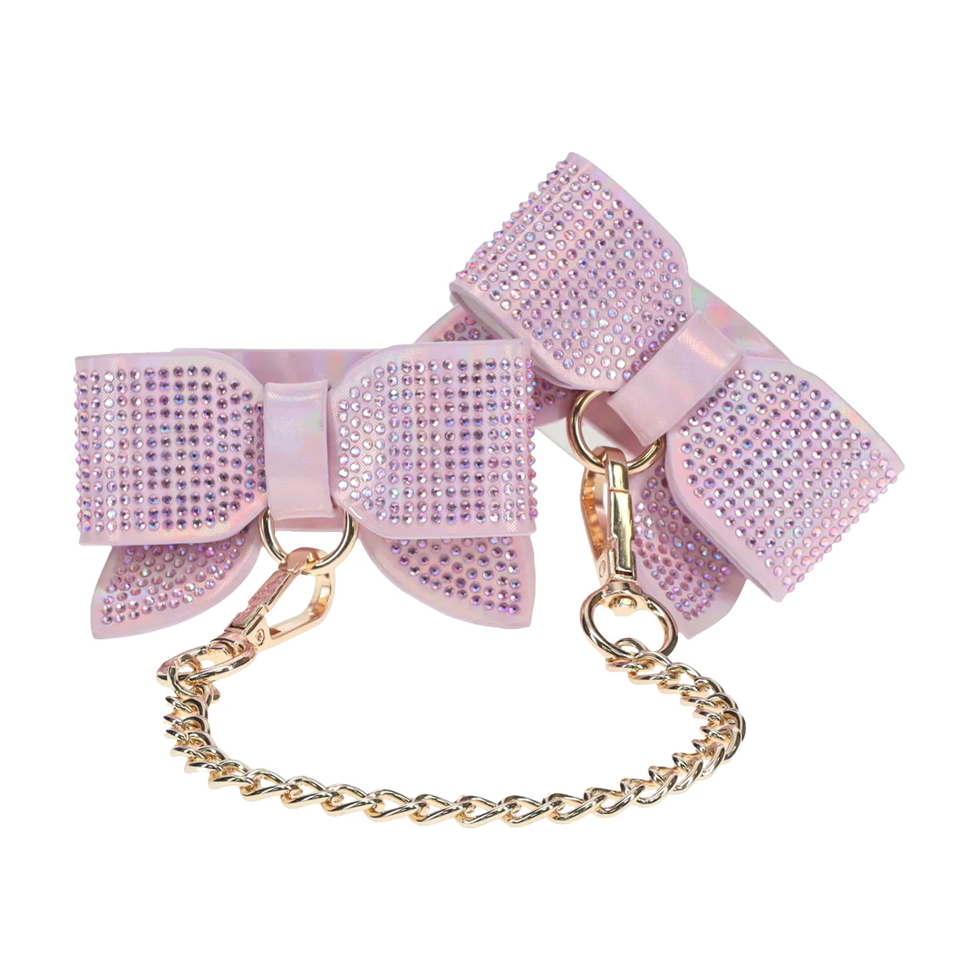 Shots Ouch! Paris Collection Gift Box - Pink 4-Piece Bondage Kit