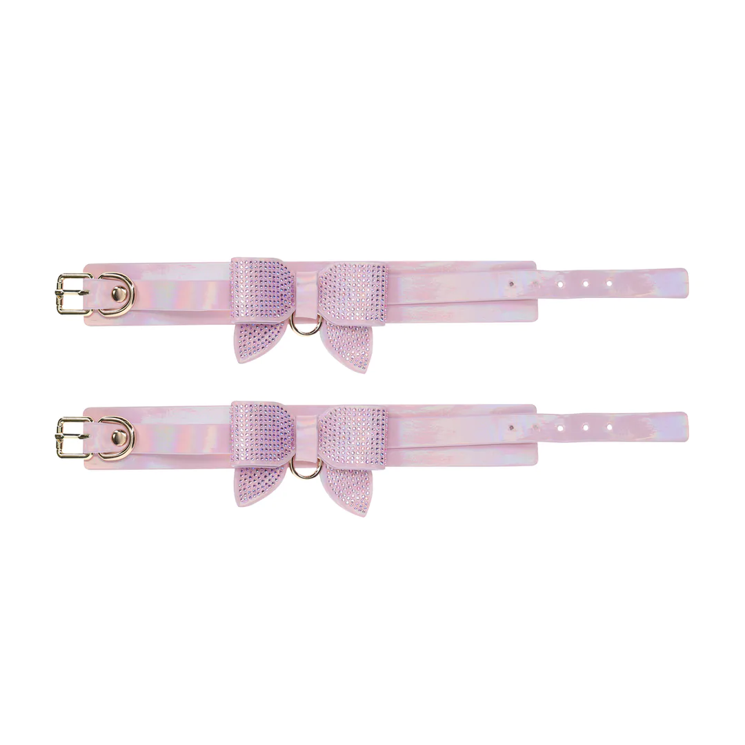 Shots Ouch! Paris Collection Gift Box - Pink 4-Piece Bondage Kit