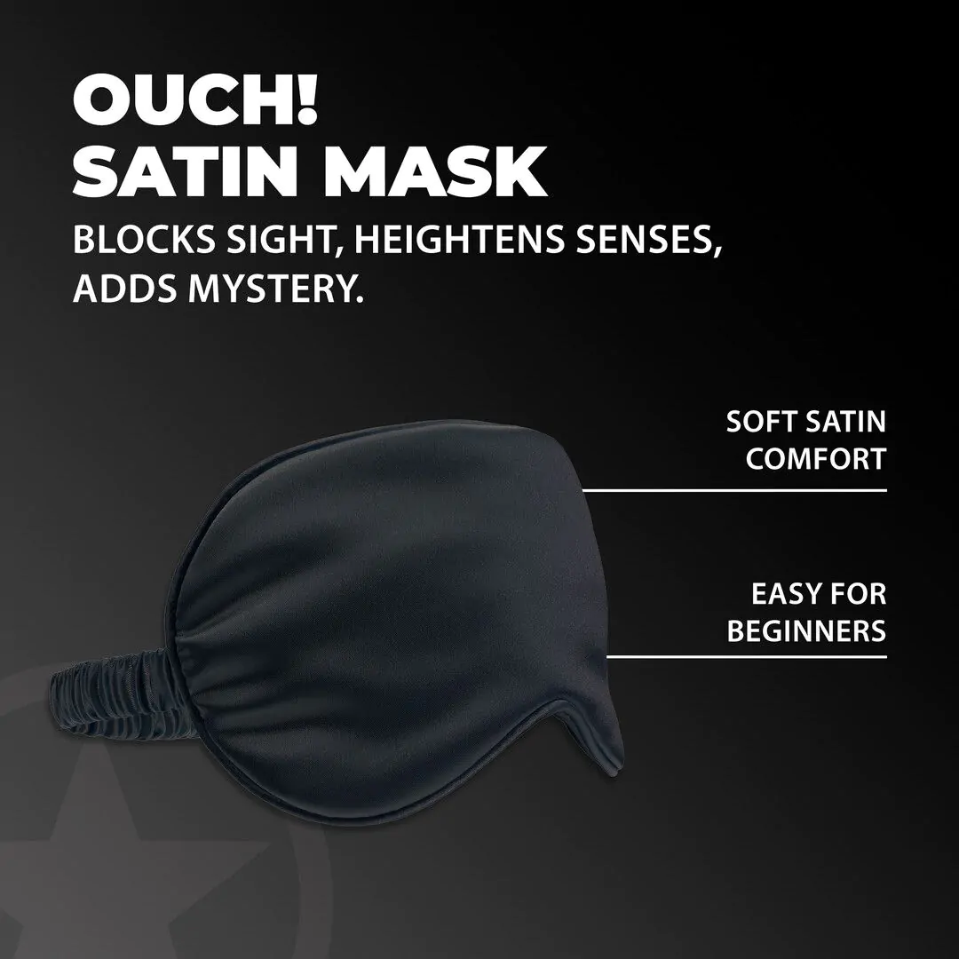 Shots Ouch! Satin Mask - Black