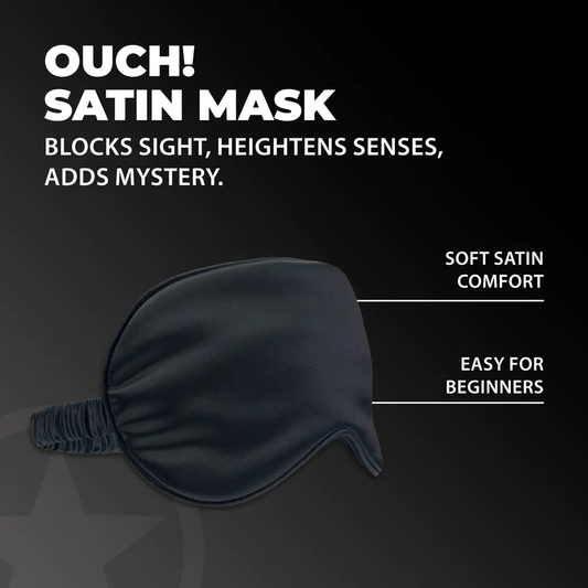 Shots Ouch! Satin Mask - Black