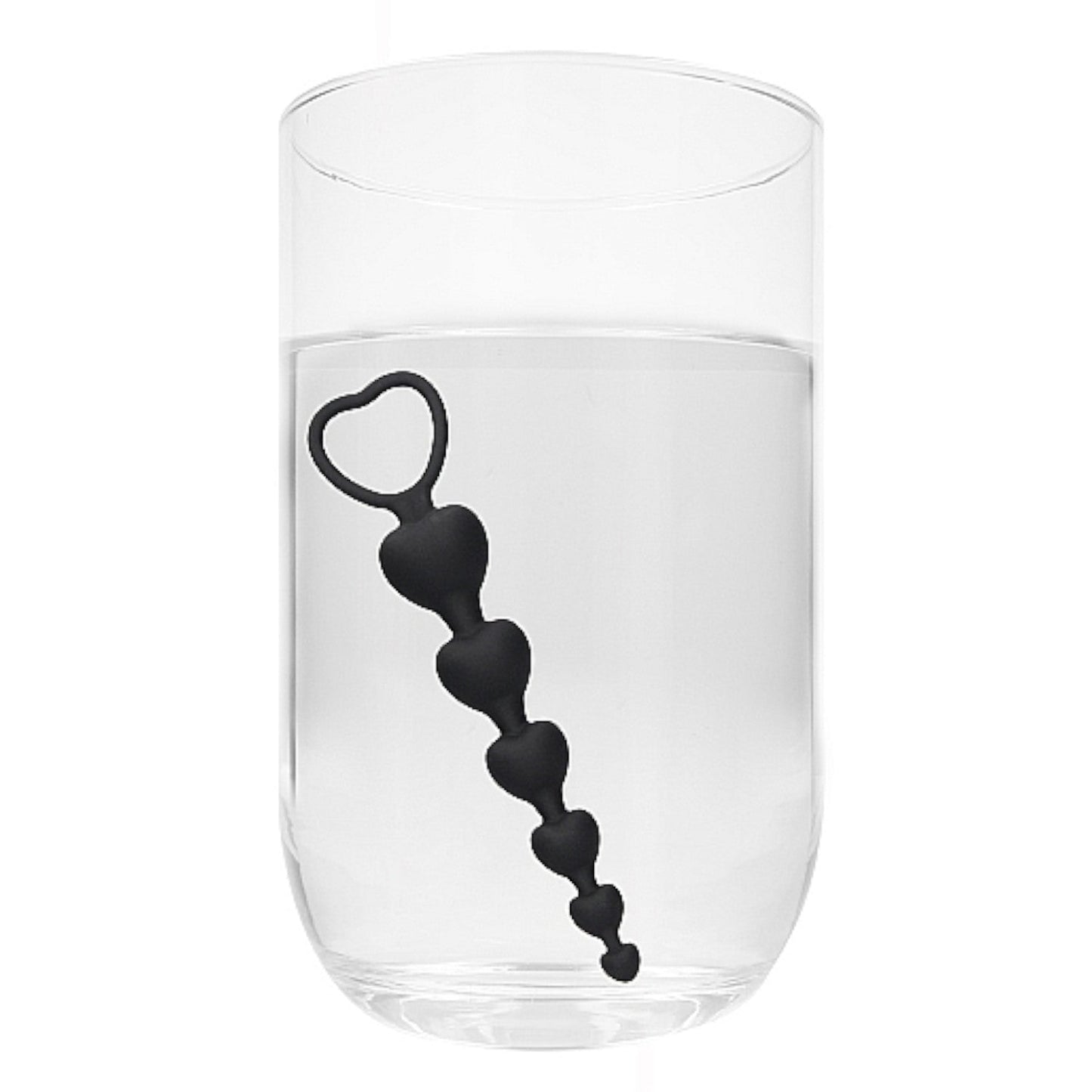 Shots Ouch! Silicone Anal Heart Beads