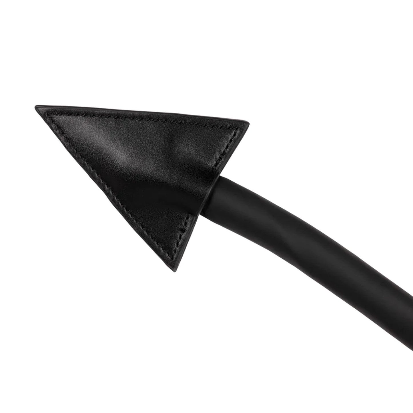 Shots Ouch! Silicone Anal Plug Devil's Tail Black/Red [Limited Time Offer]