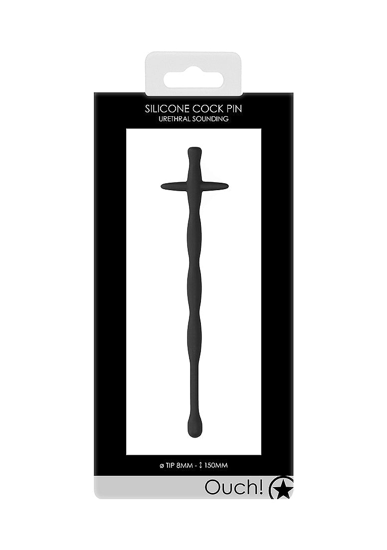 Shots Ouch! Urethral Sounding Silicone Cock Pin