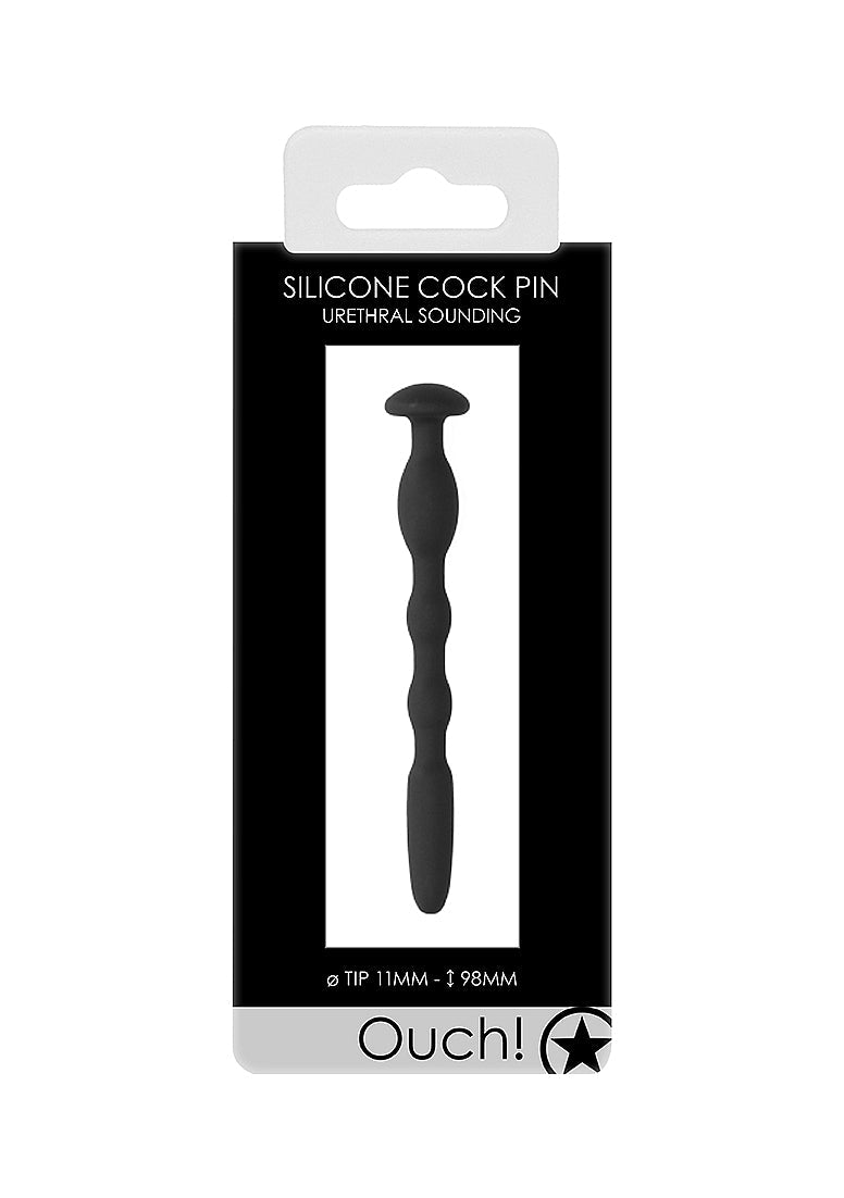 Shots Ouch! Urethral Sounding Silicone Cock Pin