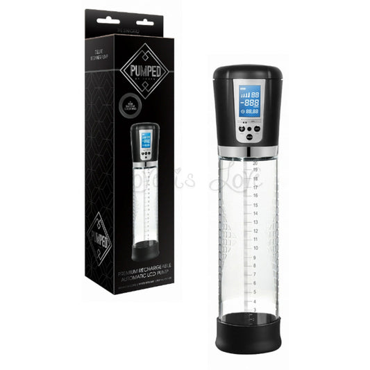 Shots Pumped! Premium Rechargeable Automatic LCD Pump