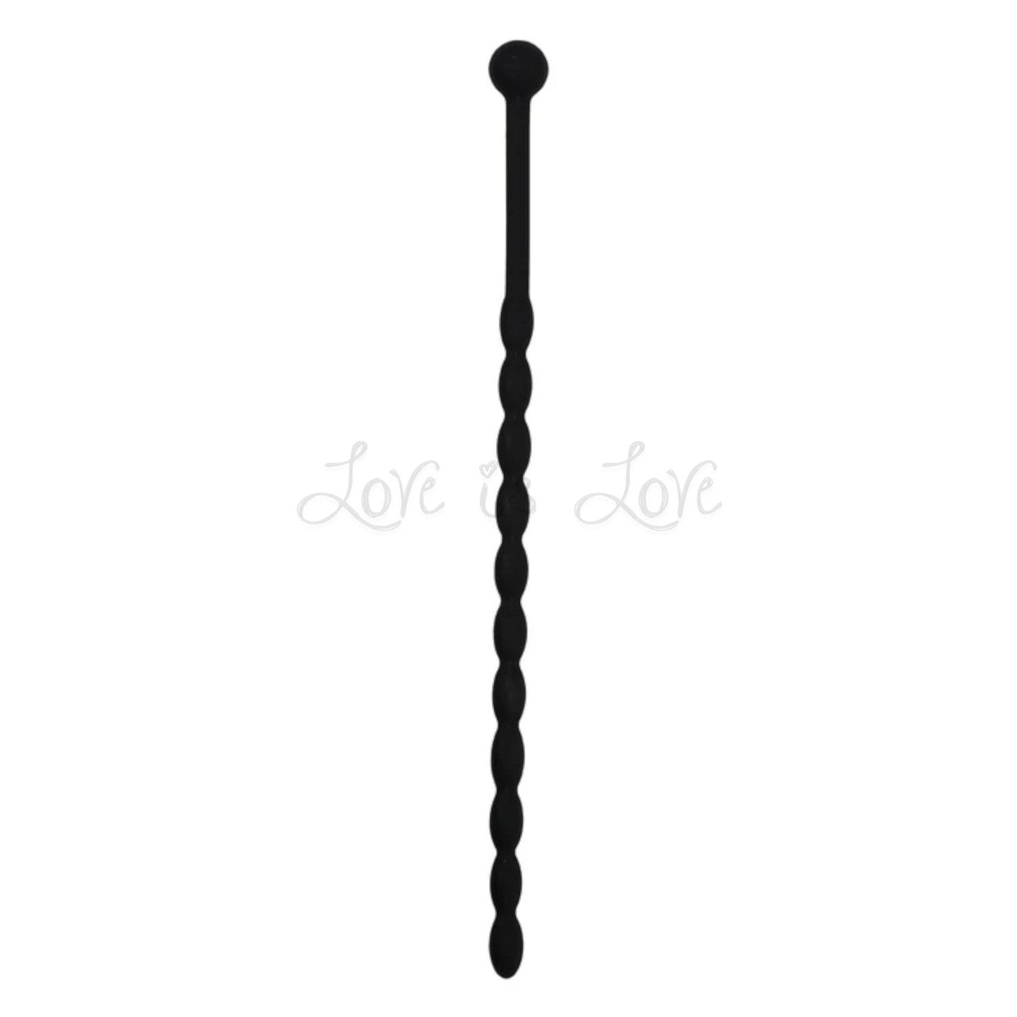 Sinner Gear Ribbed Silicone Dilator Black