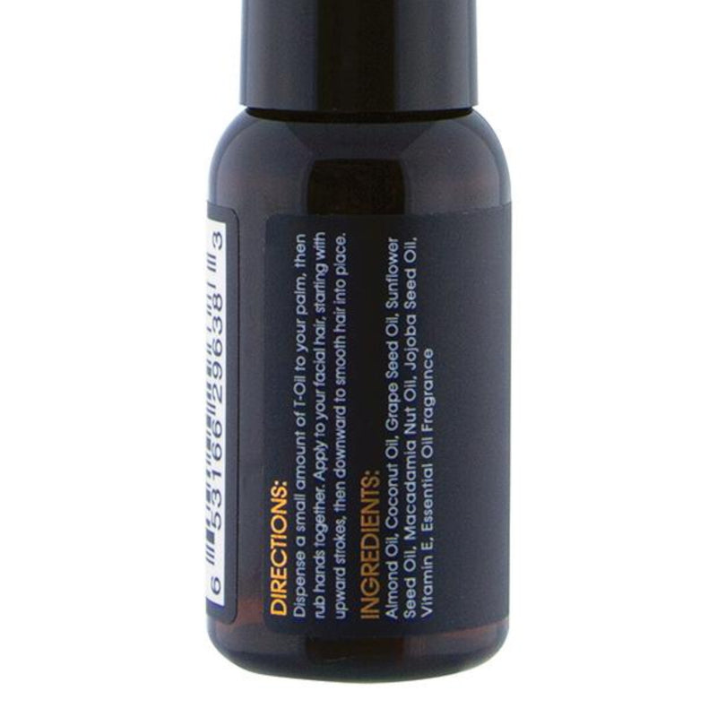 Sliquid Buck Angel T-Oil Sandalwood Beard Oil 1 OZ 33 ML (Popular Beard Oil)