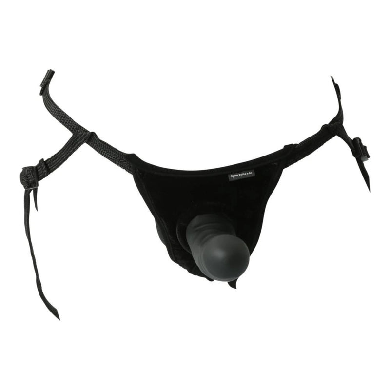 Sportsheet Everlaster Wishbone Strap-On Harness Black (Dildo Not Included)