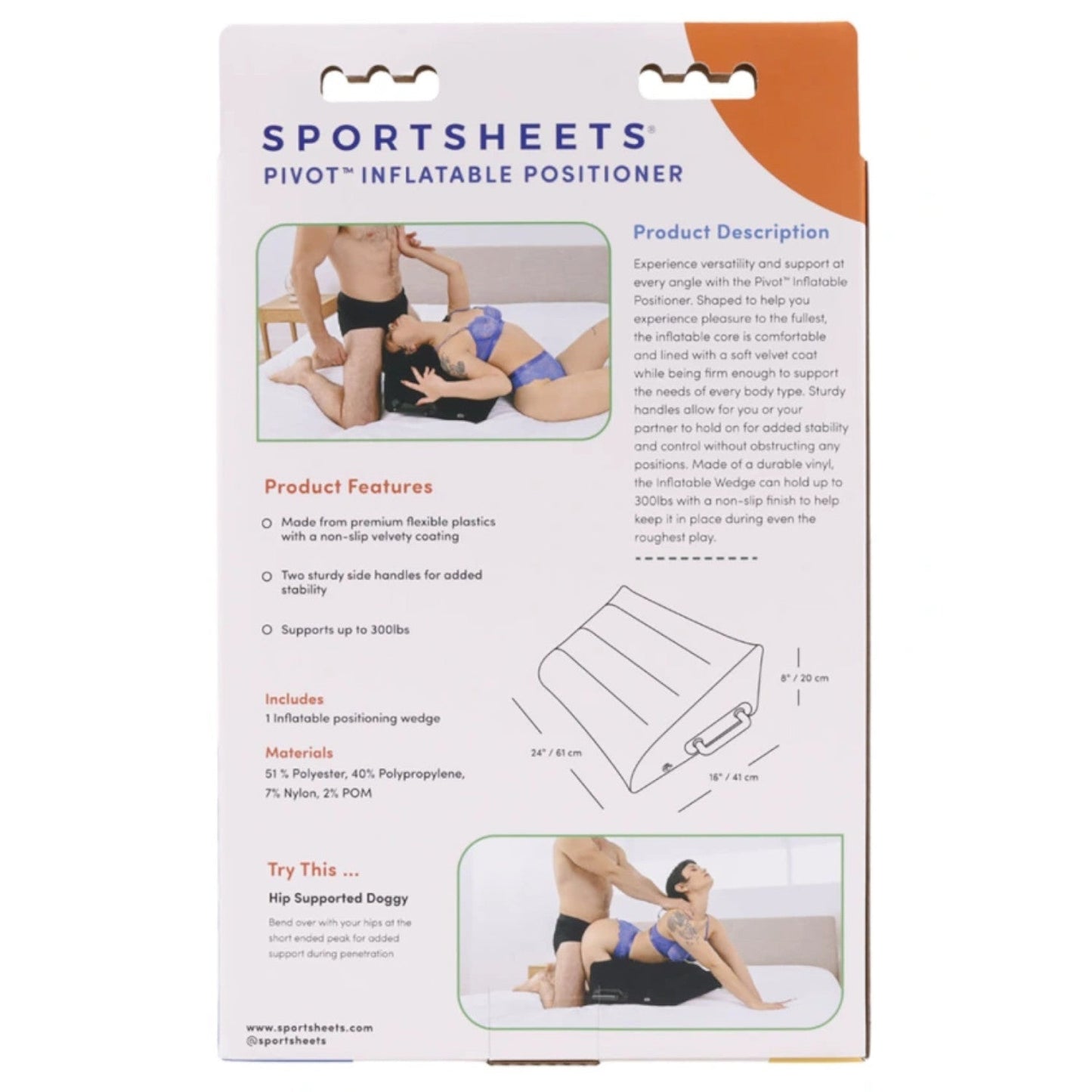 Sportsheets Pivot Inflatable Positioner