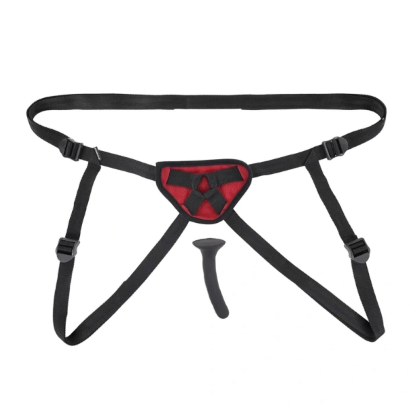 Sportsheets Saffron Silicone Pegging Kit with Adjustable Strap-On Harness & 5 Inch Dildo