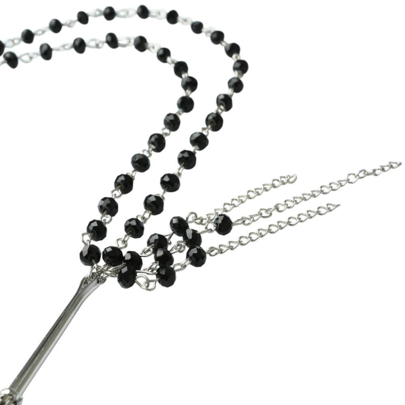 Sportsheets Sincerely Jeweled Nipple Clips Black