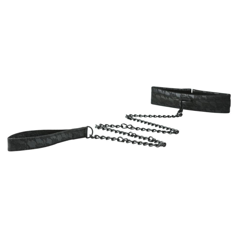 Sportsheets Sex & Mischief Lace Collar and Leash (In New Packaging Edition)