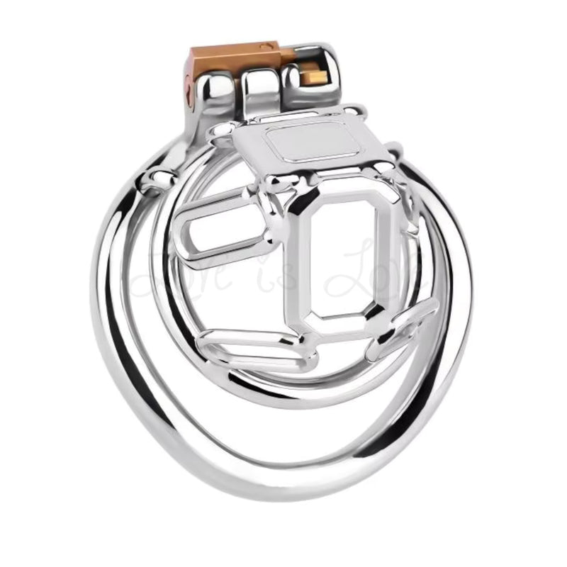 Stainless Steel Hollow Chain Chastity Cage 45 mm #318A