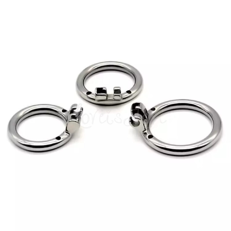 Stainless Steel Round Ring for Chastity Cages 40 mm or 50 mm
