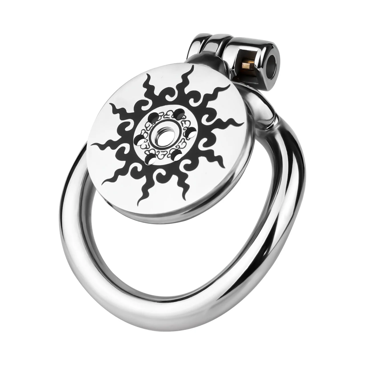 Stainless Steel SunForge Flat Chastity Cage 45 mm #309A