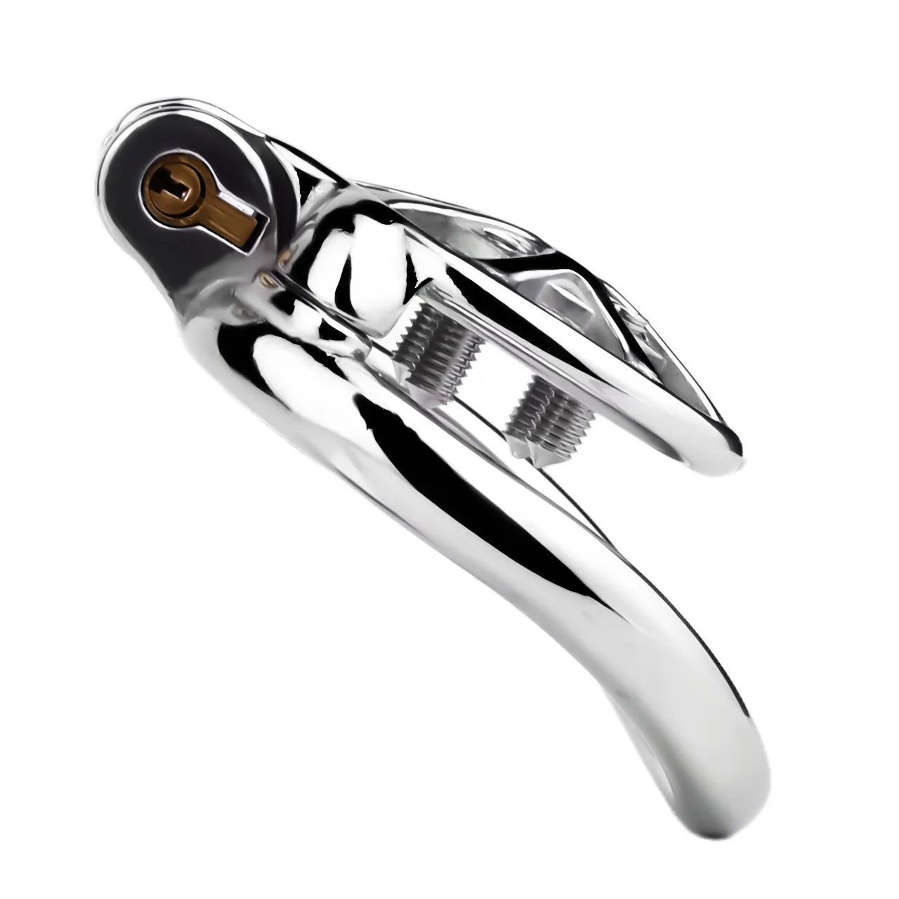 Stainless Steel Wheel Chastity Cage with Removeable Spikes 45 mm #3247