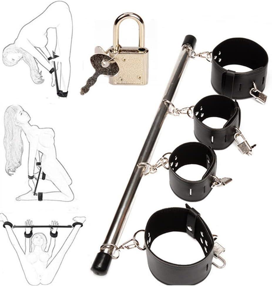 Steel Spreader?Bar 50 cm with 4 Adjustable Lockable Cuff