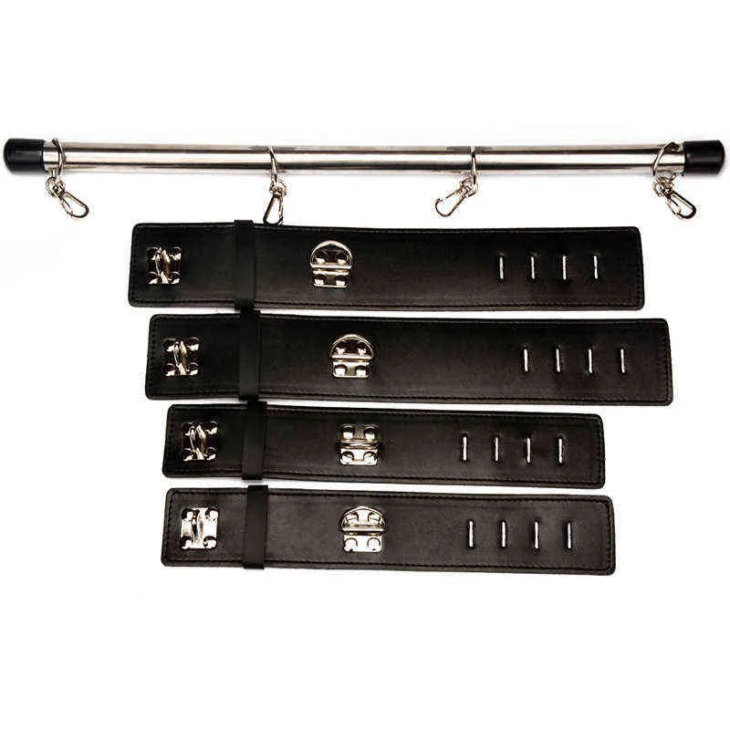 Steel Spreader?Bar 50 cm with 4 Adjustable Lockable Cuff