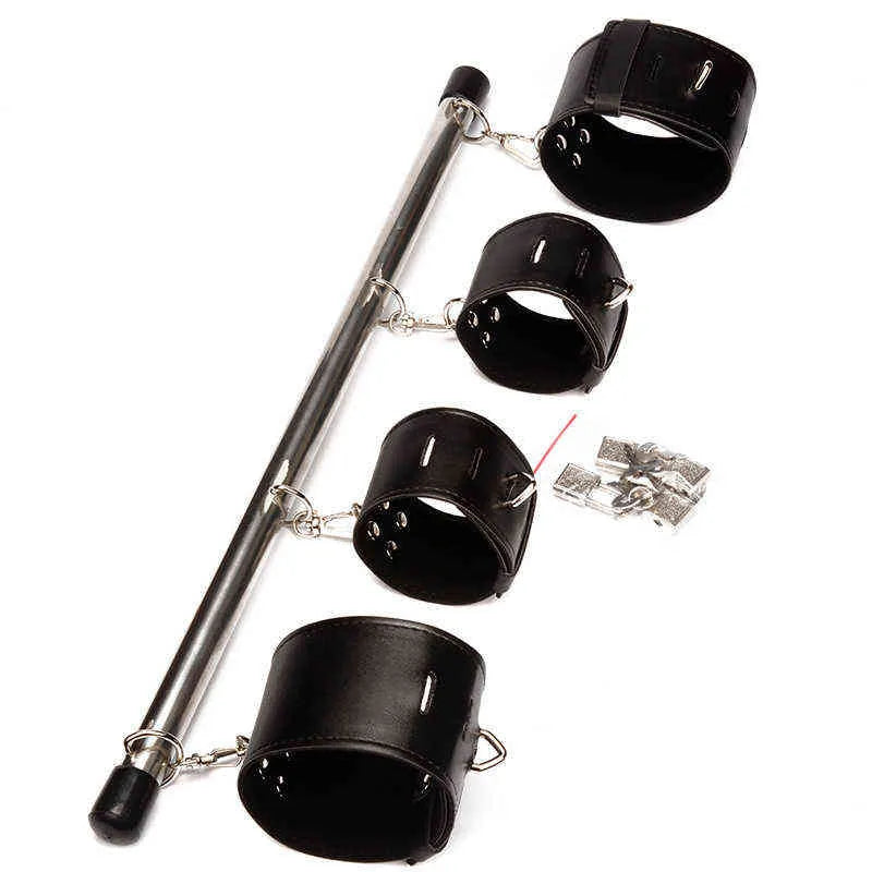 Steel Spreader?Bar 50 cm with 4 Adjustable Lockable Cuff