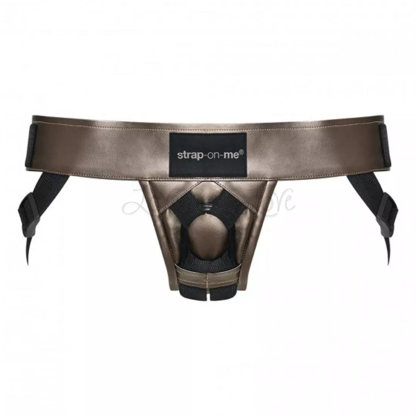 Strap-On-Me Leatherette Harness Curious Luxury Brown