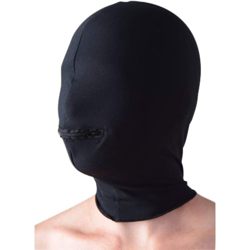 Strict Leather Zippered Eyeless Hood