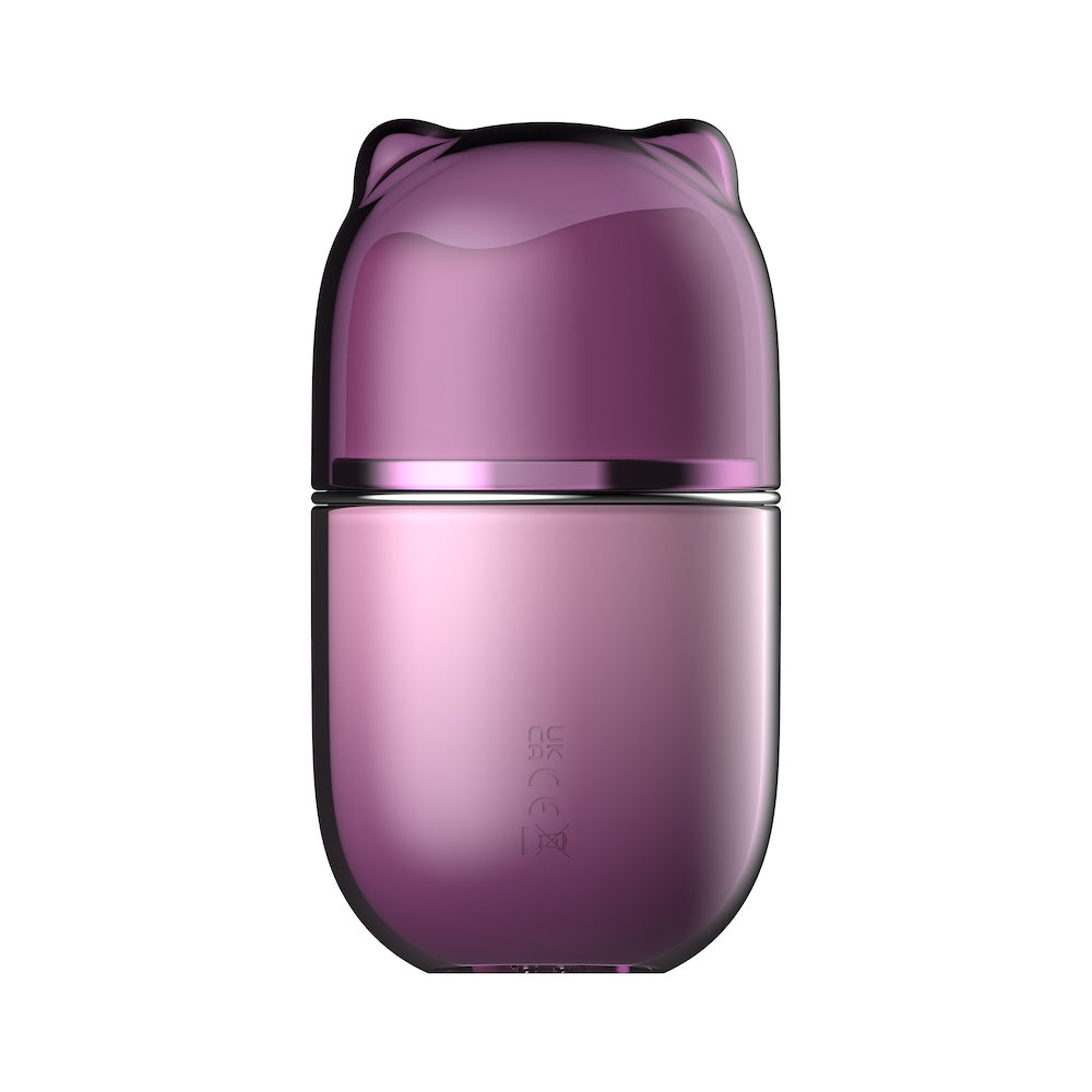 SVAKOM Klitty Interactive App-Controlled Tongue Licking & Suction Vibrator - Dusty Lavender