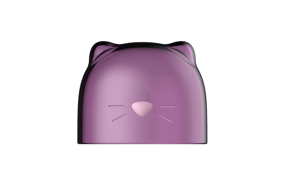 SVAKOM Klitty Interactive App-Controlled Tongue Licking & Suction Vibrator - Dusty Lavender