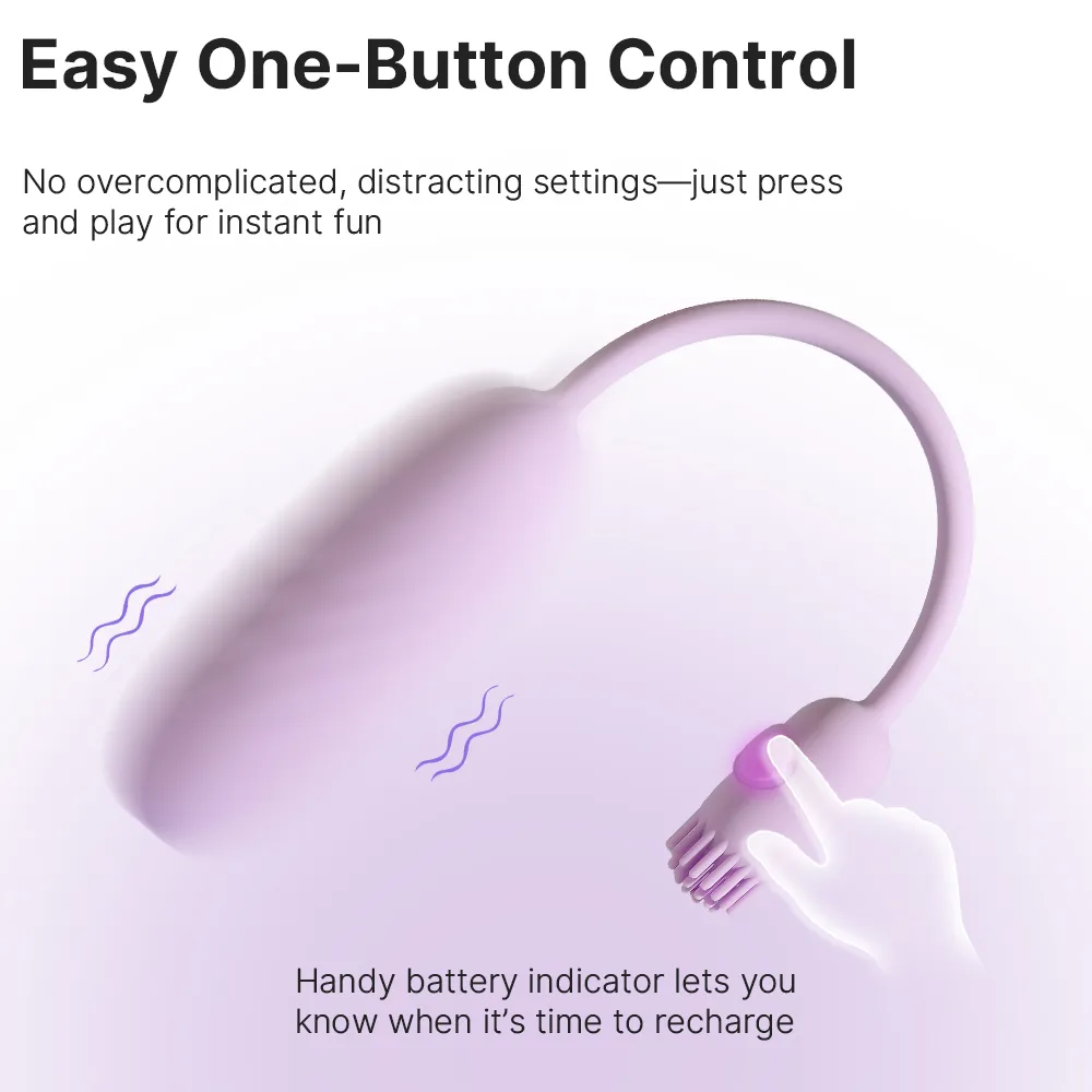 Svakom Plume App-Controlled Flexible Brush-Tail Bullet Vibrator