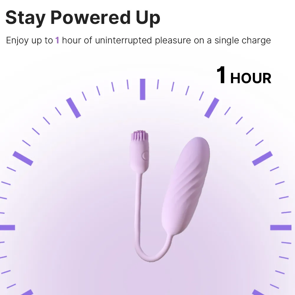 Svakom Plume App-Controlled Flexible Brush-Tail Bullet Vibrator